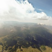 Rudnik - Śnieżka - Rudnik - Bielawa, fot. Narcin Białobłocki, paraglidingfly