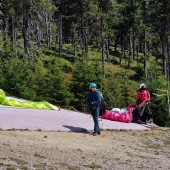 Cerna Hora Paragliding Fly