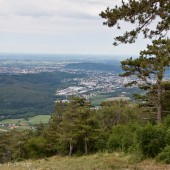 Widoczność dziś wyjątkowo dobra, w oddali Novagorica.