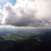 Cerna Hora Paragliding Fly, Magia Chmur