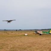 Gminny Piknik Lotniczy - loty widokowe nad Zamek Książ