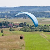 Paralotnie nad Mieroszowem