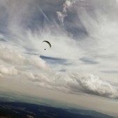 Rudnik - Śnieżka - Rudnik - Bielawa, fot. Narcin Białobłocki, paraglidingfly