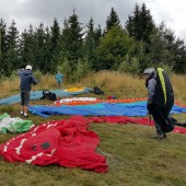 Andrzejówka - Klin Paragliding Fly, Trochę nas było.