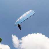 Srebrna Góra - burzowo i deszczowo, Paragliding Fly