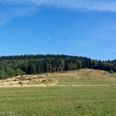 Mieroszów - Paragliding Fly, Żagiel i termika