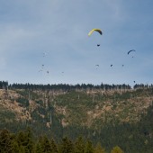 Czerna Hora, Paragliding Fly