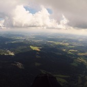 Cerna Hora Paragliding Fly, Magia Chmur