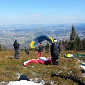 Kowary Wałowa Góra, Paragliding Fly Wałowa Góra - Rudnik - Lubawka