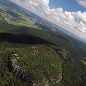 Strzeliniec ...trochę tu szarpało od termiki.