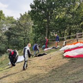 Srebrna - Snov Paragliding Fly, Srebrna Góra Start