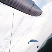 Grzmiąca Paraglideing Fly, Ozone i 777