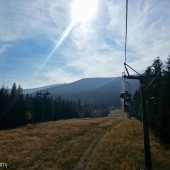 Mała Kopa Paragliding FLy, Pierwszy zlot z Małej Kopy