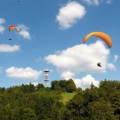 Kozakov Paragliding Fly, Startowisko na Kozakovie.