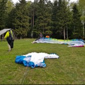 Mieroszów Paragliding FLy 4 maja 2019, Darek M, na swoim Cure BGD